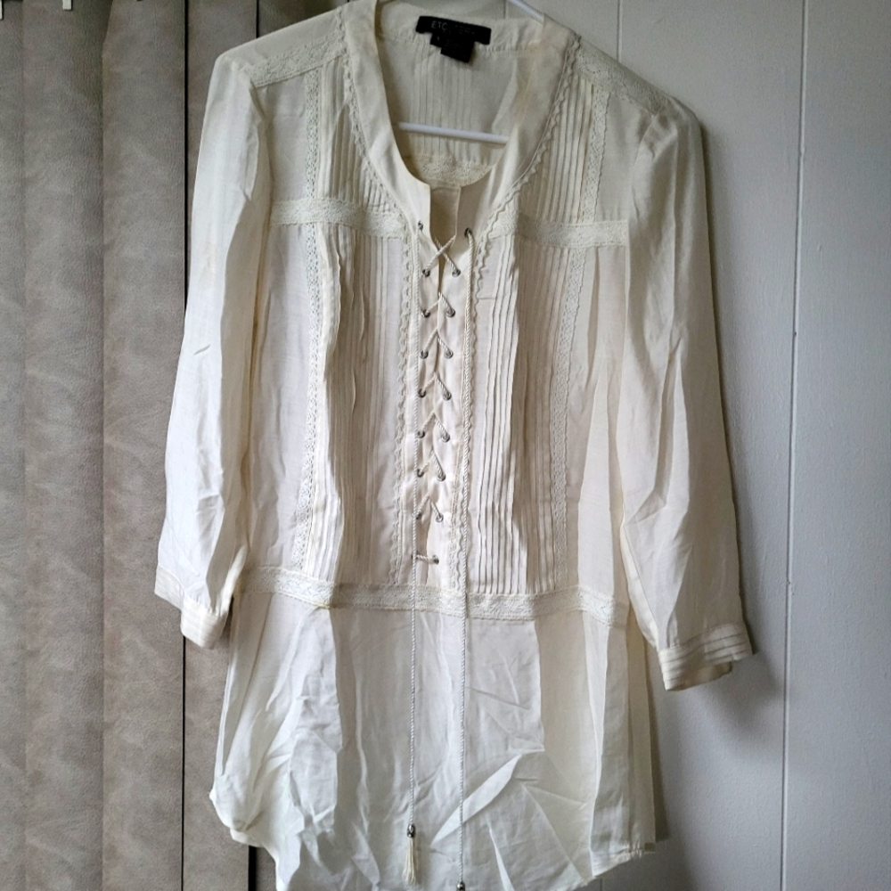 Beige blouse